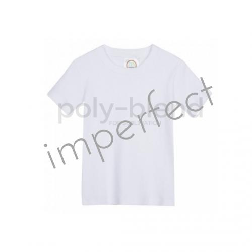 IMPERFECT *Sublimation Blanks* Boy's Short Sleeve Tee Shirt - Poly Blend